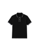 P5103 - Chomba Jersey Con Vivos TALLE ESPECIAL